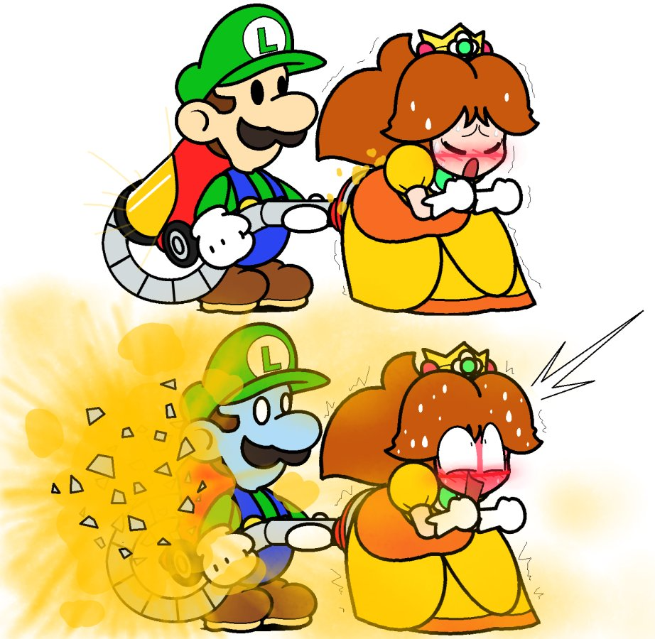 Princess Daisy Farting and Pooping — 42