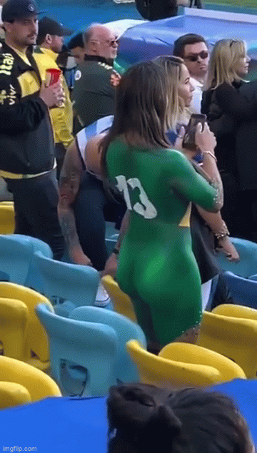 Naked Brazilian Fan — 13