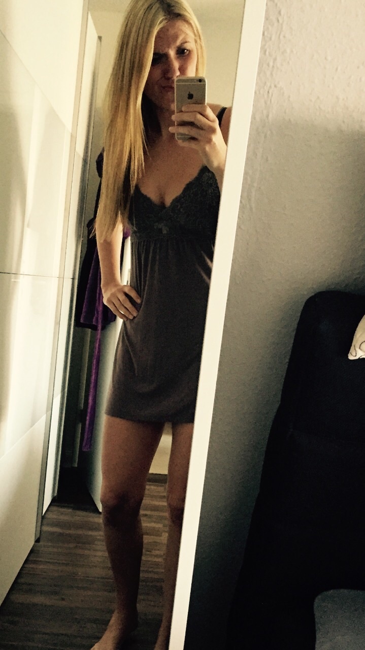 Tall blonde amateur hottie small tits long legs — 27