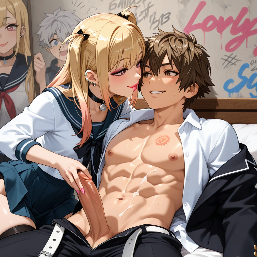 Teen couple blowjob — 16