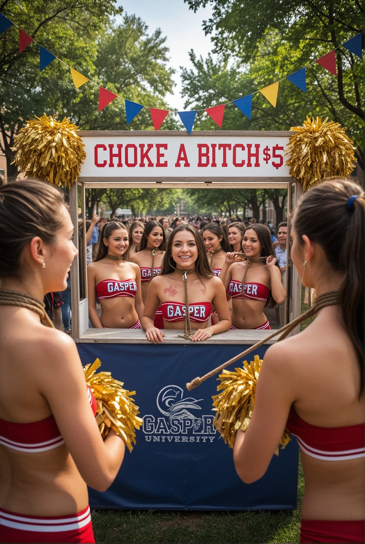 Gasper U Cheerleader Fund Raising — 19