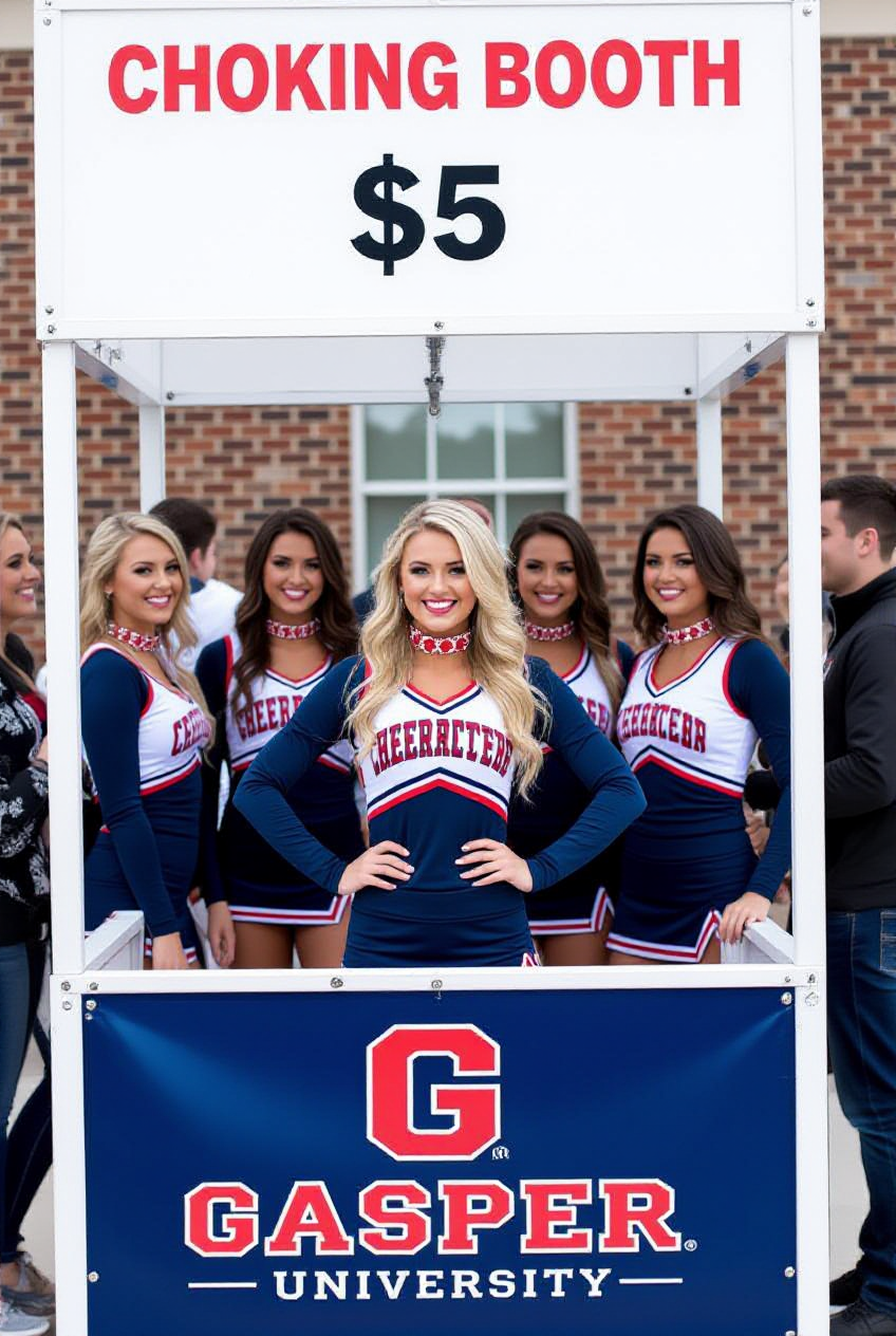 Gasper U Cheerleader Fund Raising — 8